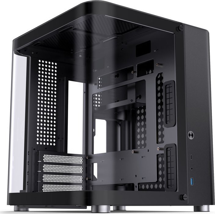Jonsbo TK-1 2.0 Case, Black, Mini Tower - Image 1