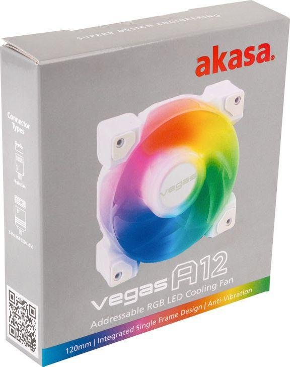 Akasa Vegas A12 Cooler, 120 mm - Thumbnail 8