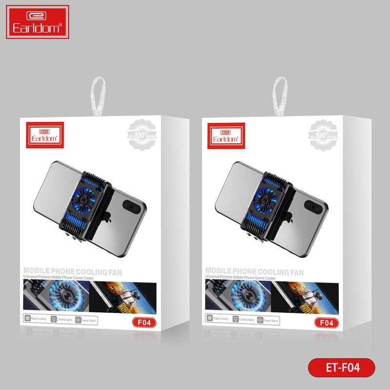 Earldom ET-F04 Phone Cooler, Black - Thumbnail 4