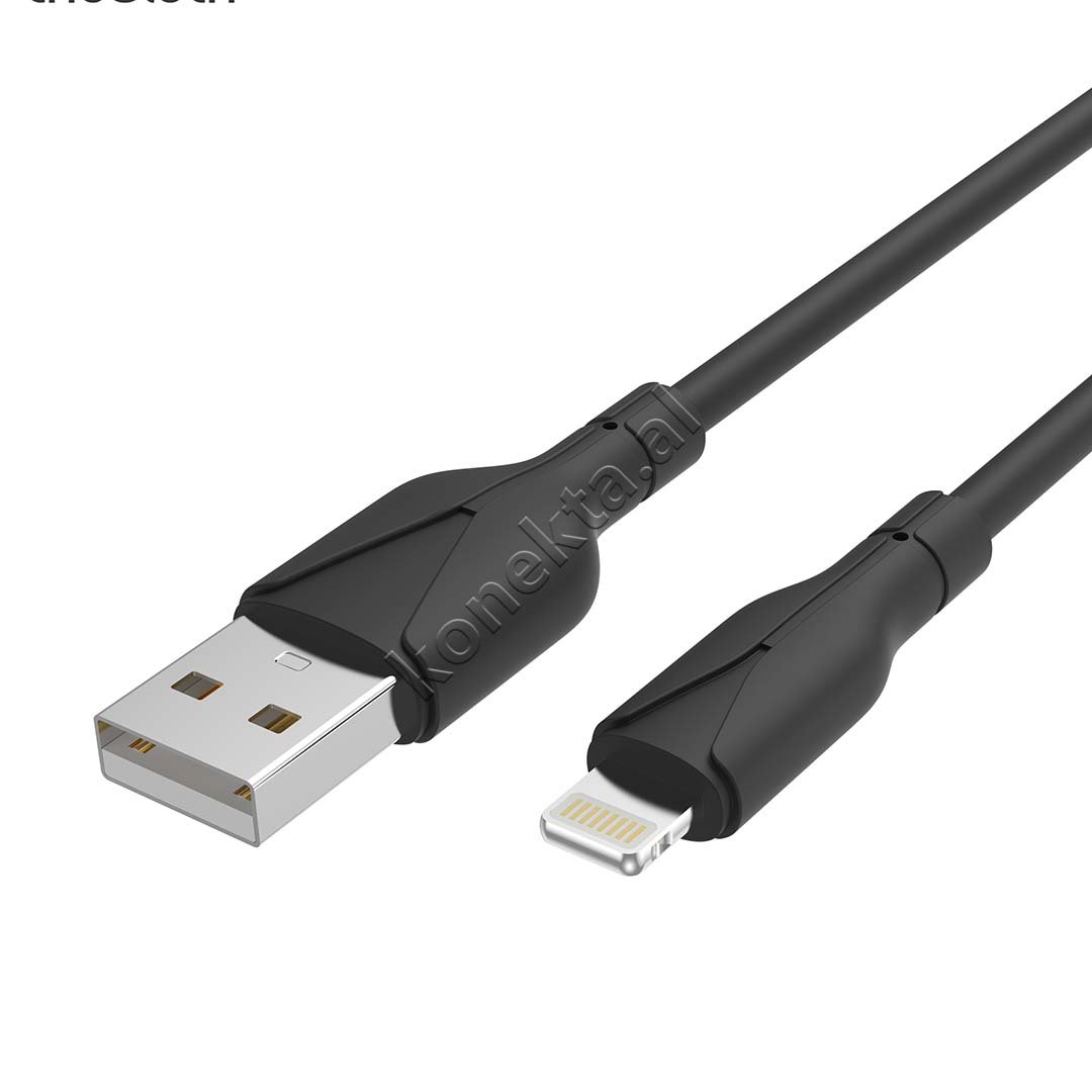 Choetech USB Lightning Cable, 1m, Silicone - Image 1