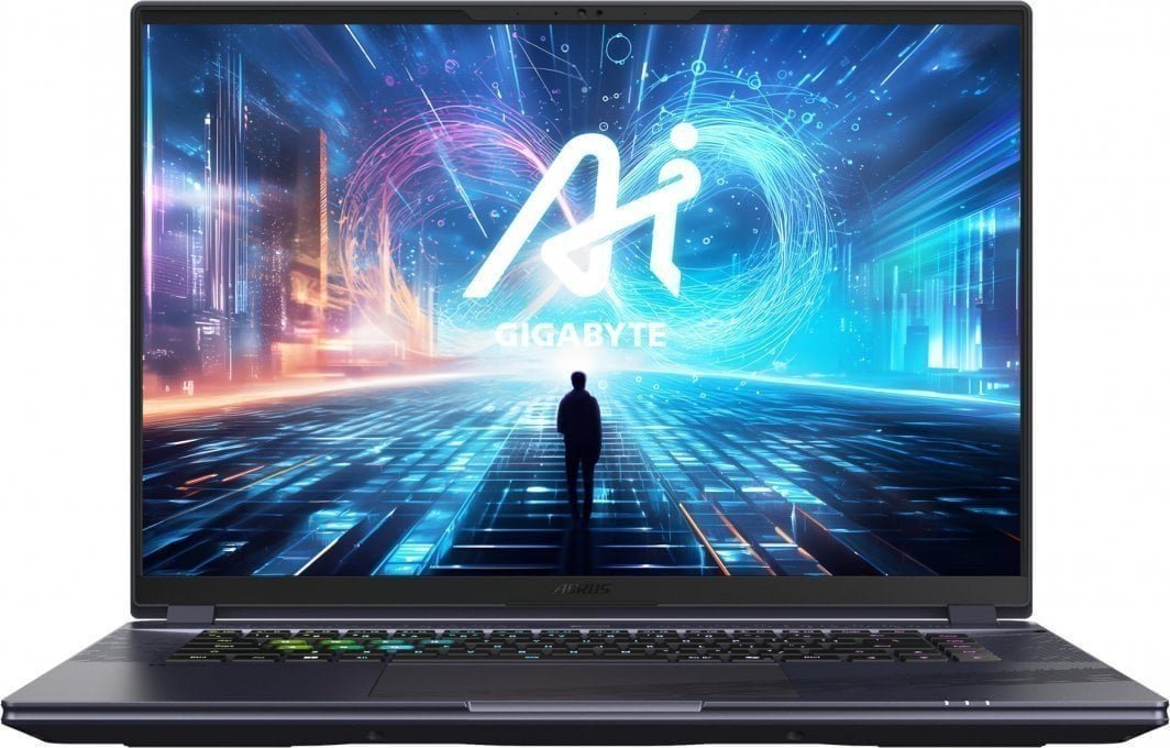 Gigabyte Aorus 16X 9KG 2024 Laptop, Intel Core i7-13650HX, 32GB RAM, 1TB SSD, NVIDIA GeForce RTX 4060, Dark Gray - Image 1