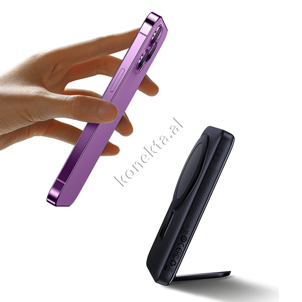 Baseus 10000mAh Battery, Black and Purple - Thumbnail 18