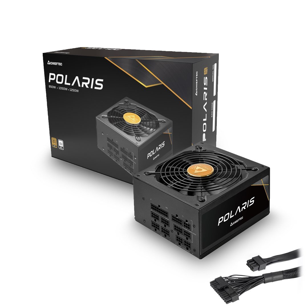 Chieftec PPS-850FC-A3 Power Supply, 850W, 80 PLUS Gold, 135mm, Black - Thumbnail 6