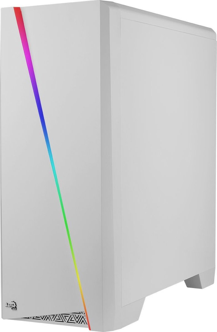 Aerocool Cylon Case, White, Midi Tower - Thumbnail 3