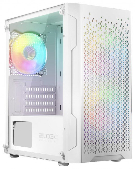 Logic Aramis ARGB Case, White - Image 1