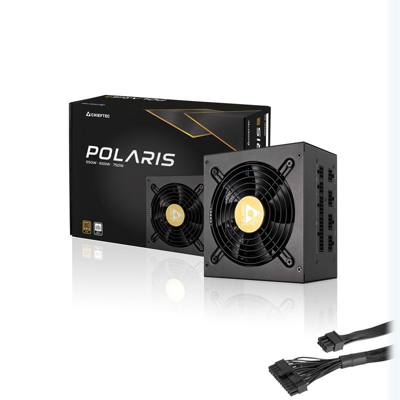Chieftec Polaris PPS-550FC Power Supply, 550W - Thumbnail 4