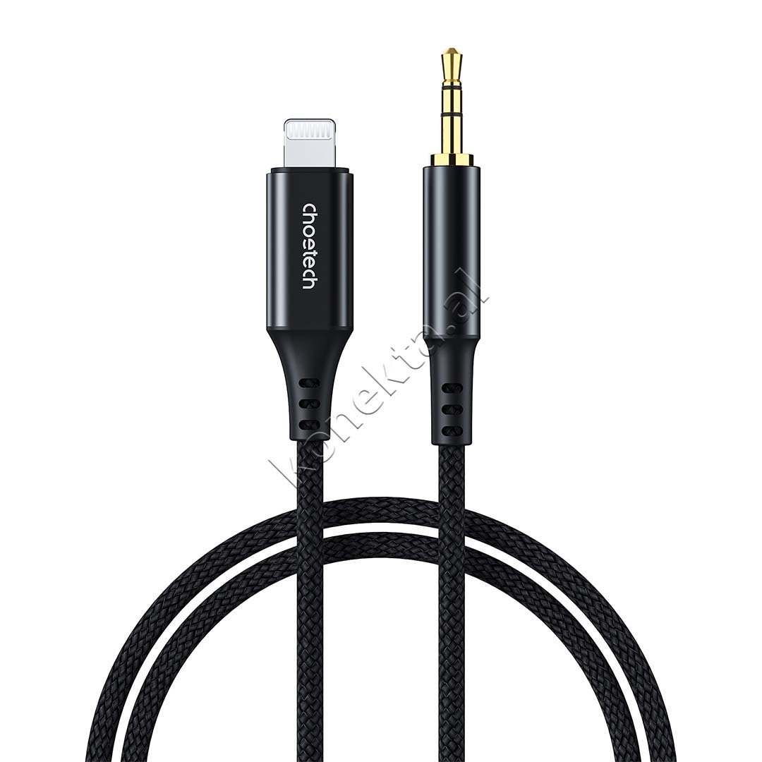 Choetech Aux Cable 3.5mm to Lightning 1m - Image 1