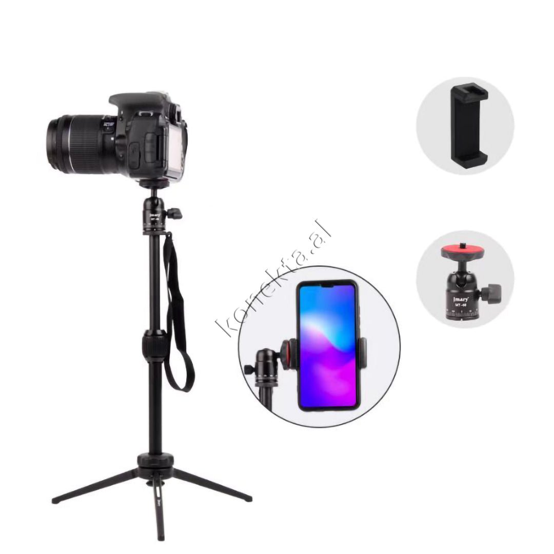 Jmary Tripod, Adjustable Length 28.5cm-39.5cm, Aluminum & ABS - Thumbnail 5
