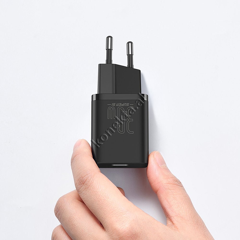 Baseus Type-C Charger 30W Fast Charge, 1 Port - Thumbnail 3