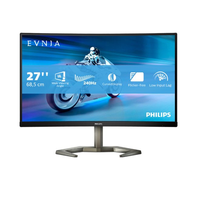Philips 27M1C5200W Monitor, 27" Full HD Curved, 240Hz - Image 1