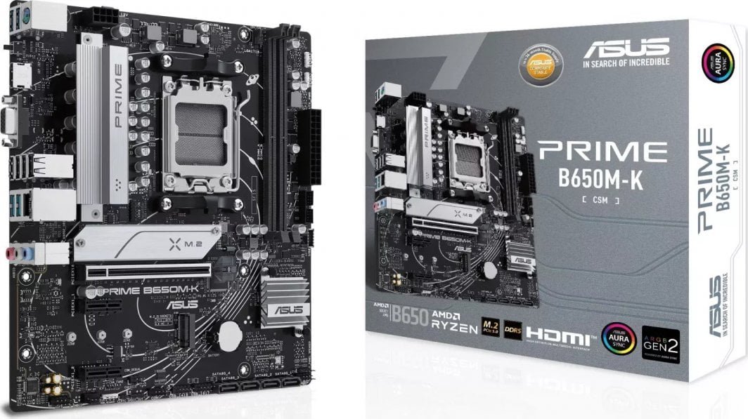 ASUS PRIME B650M-K Motherboard, 96GB - Image 1