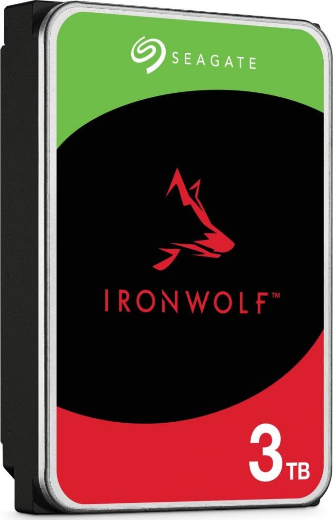 Seagate IronWolf ST3000VN006 Hard Disk, 3TB, 3.5", SATA III, Black - Thumbnail 3