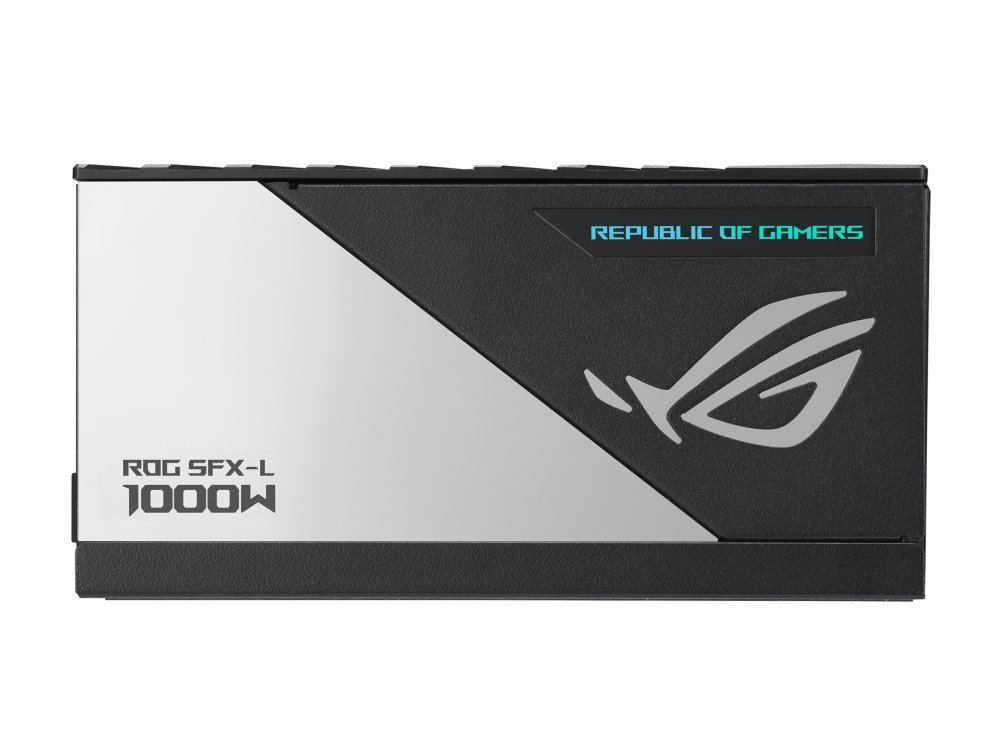 ASUS ROG Loki SFX-L Power Supply, 1000W, Platinum, 24-pin ATX, Black, Silver - Thumbnail 2