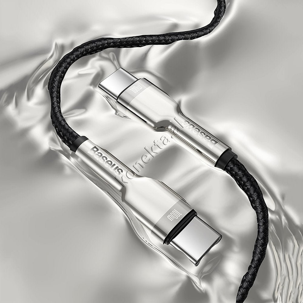 Baseus Type-C to Type-C Cable, 100W, 1m - Thumbnail 11
