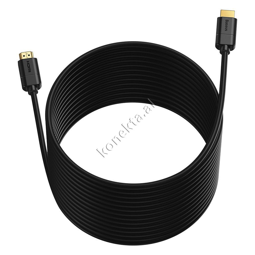 Baseus HDMI Cable, 12m, Black - Thumbnail 7