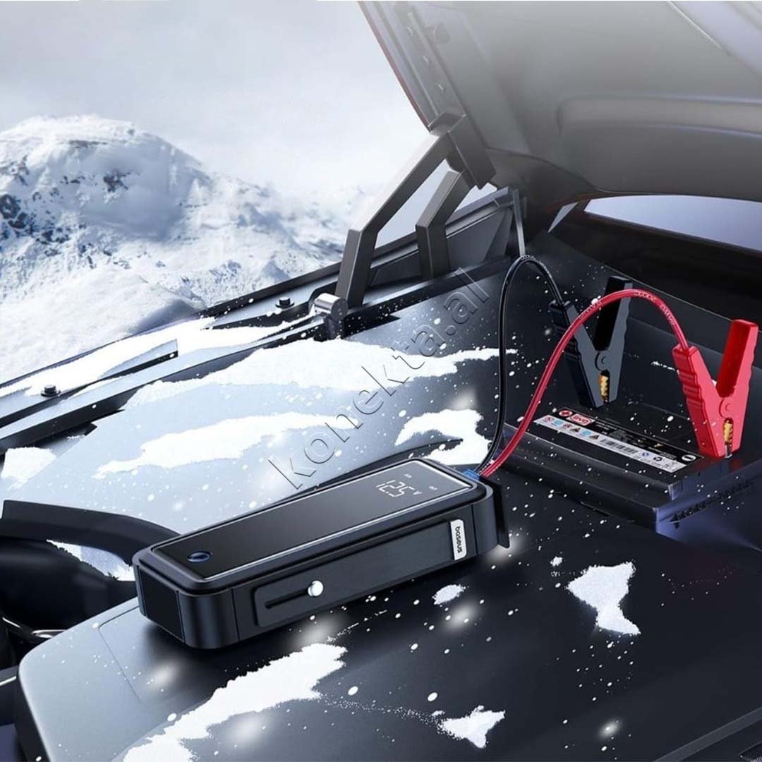 Baseus Multifunctional External Battery, Black - Thumbnail 5