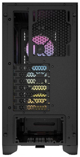 Corsair 3000D RGB Tempered Glass Case, Black - Thumbnail 11