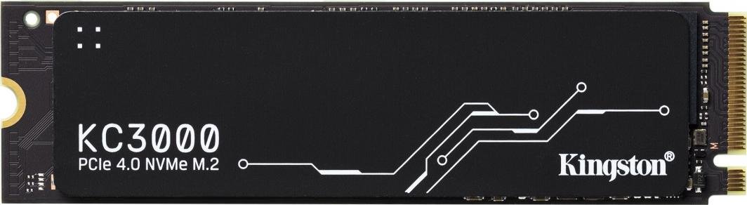 Kingston KC3000 SSD, 512GB, M.2 2280 PCI-E x4 Gen4 NVMe - Image 1