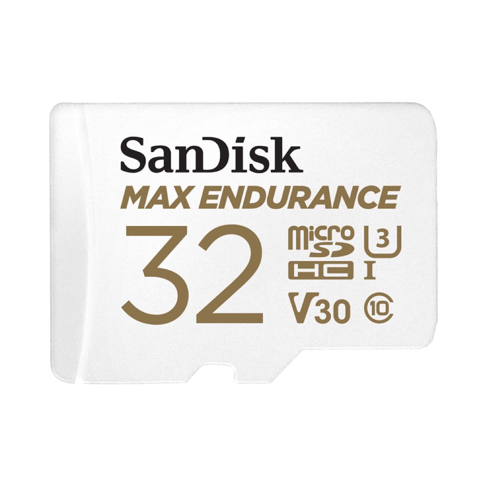 SanDisk MAX ENDURANCE microSD Card, 32GB - Thumbnail 2