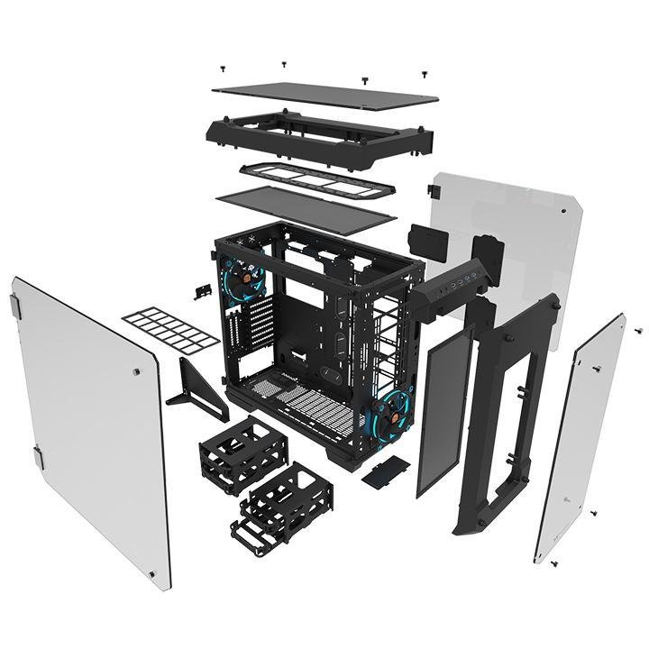 Thermaltake View 71 TG Edition Case, Full Tower - Thumbnail 10