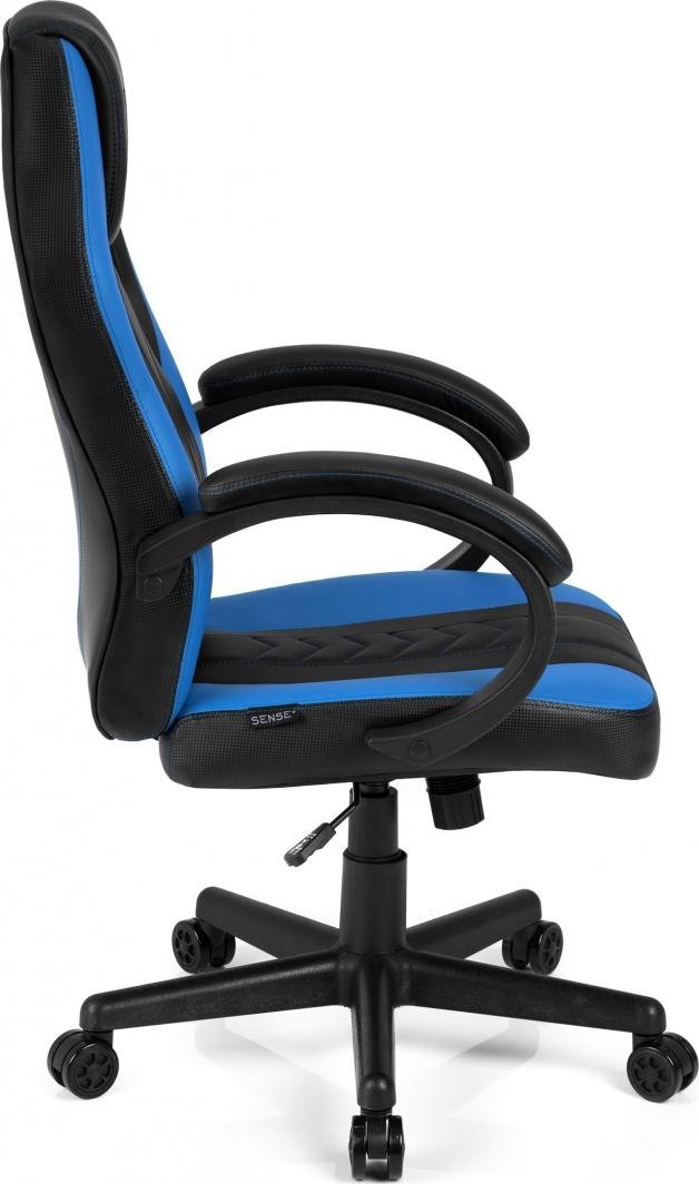 SENSE7 Prism Gaming Chair, Black / Blue - Thumbnail 5