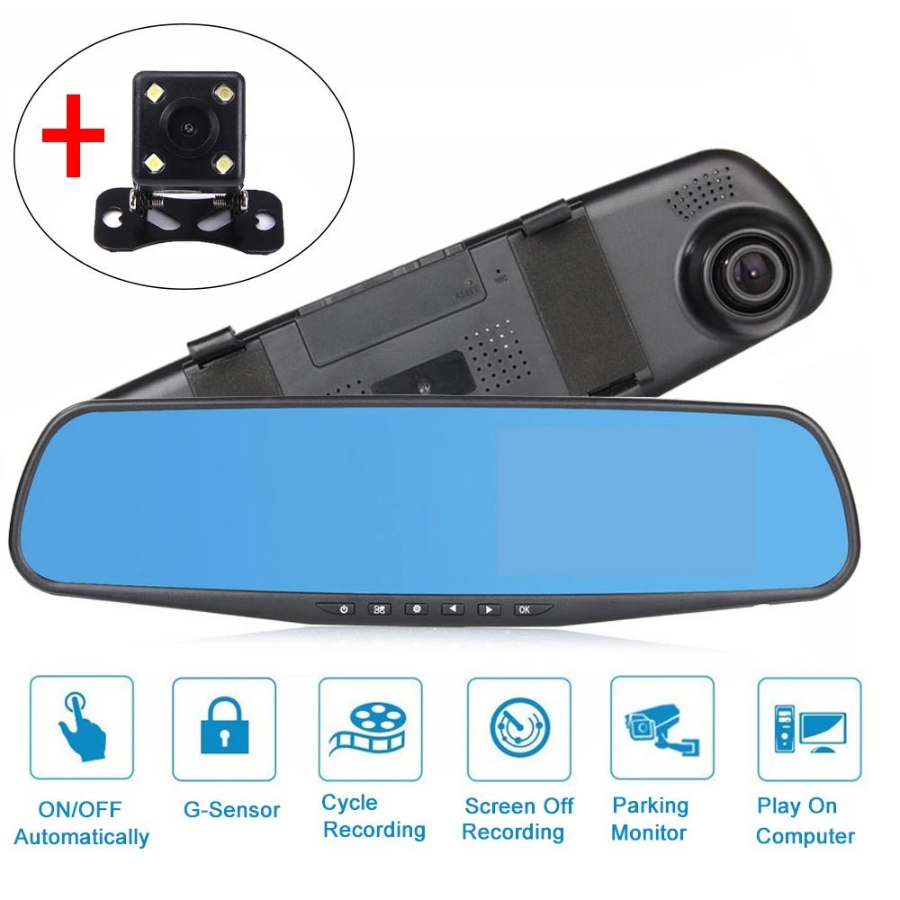 BlackBox DVR Kamera (Pasqyrë) për makinë - Thumbnail 5