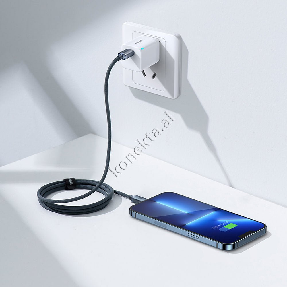 Baseus Type-C to Lightning Charging Cable, 20W, 1.2m - Thumbnail 9