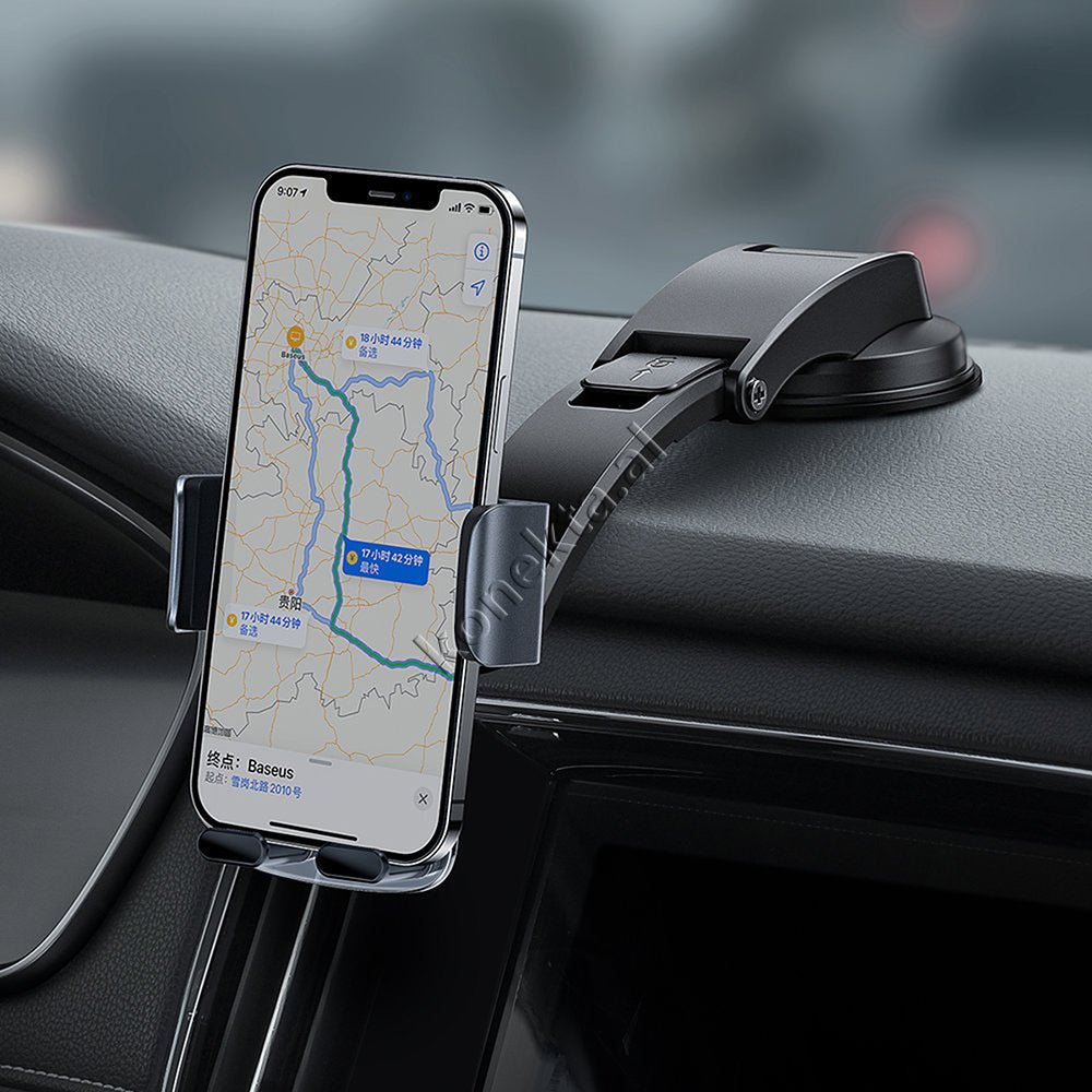 Baseus Car Phone Holder, Black - Thumbnail 9