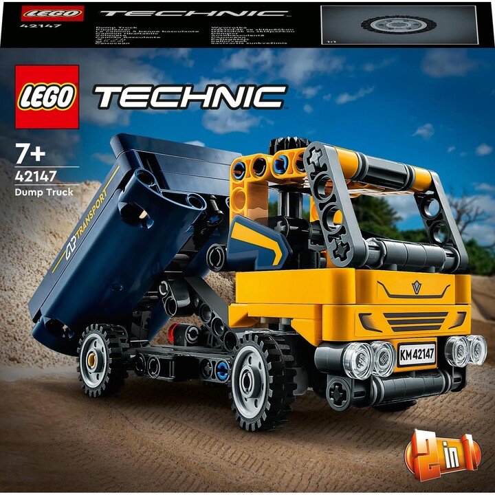 LEGO Technic 42147 Dump Truck, 177 pieces - Thumbnail 6