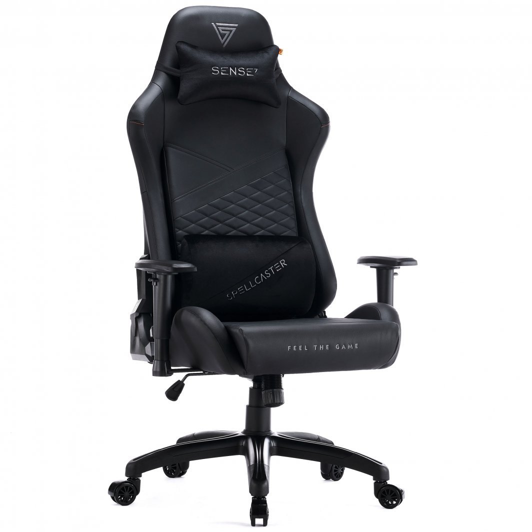 SENSE7 Spellcaster Senshi Edition XL Gaming Chair, Black - Image 1