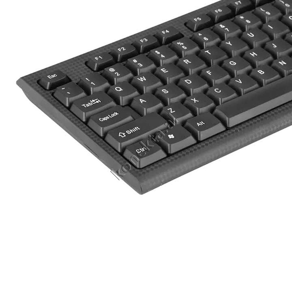tjetertjeter Tastiere dhe Maus Set, Standard, Kabell USB - Thumbnail 5