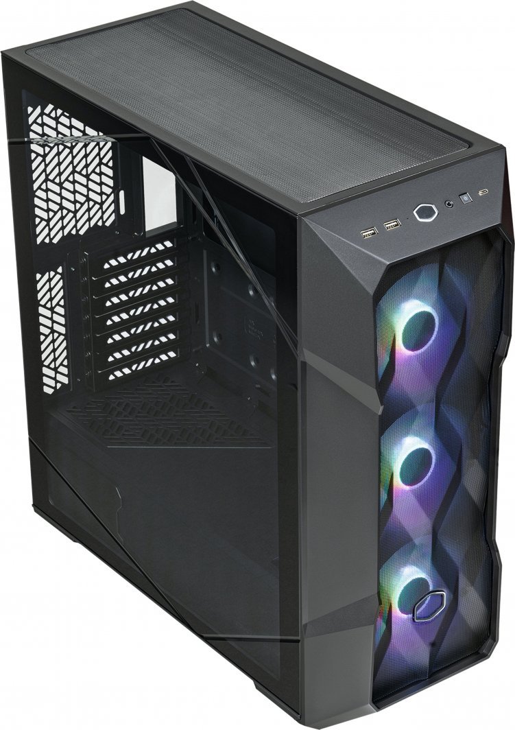 Cooler Master MasterBox TD500 Mesh V2 Case, Midi Tower - Thumbnail 3