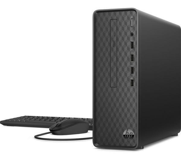 HP Slim S01-PF2033W Desktop, 8GB RAM, 512GB SSD, Core i3-12100, Windows 11 - Image 1