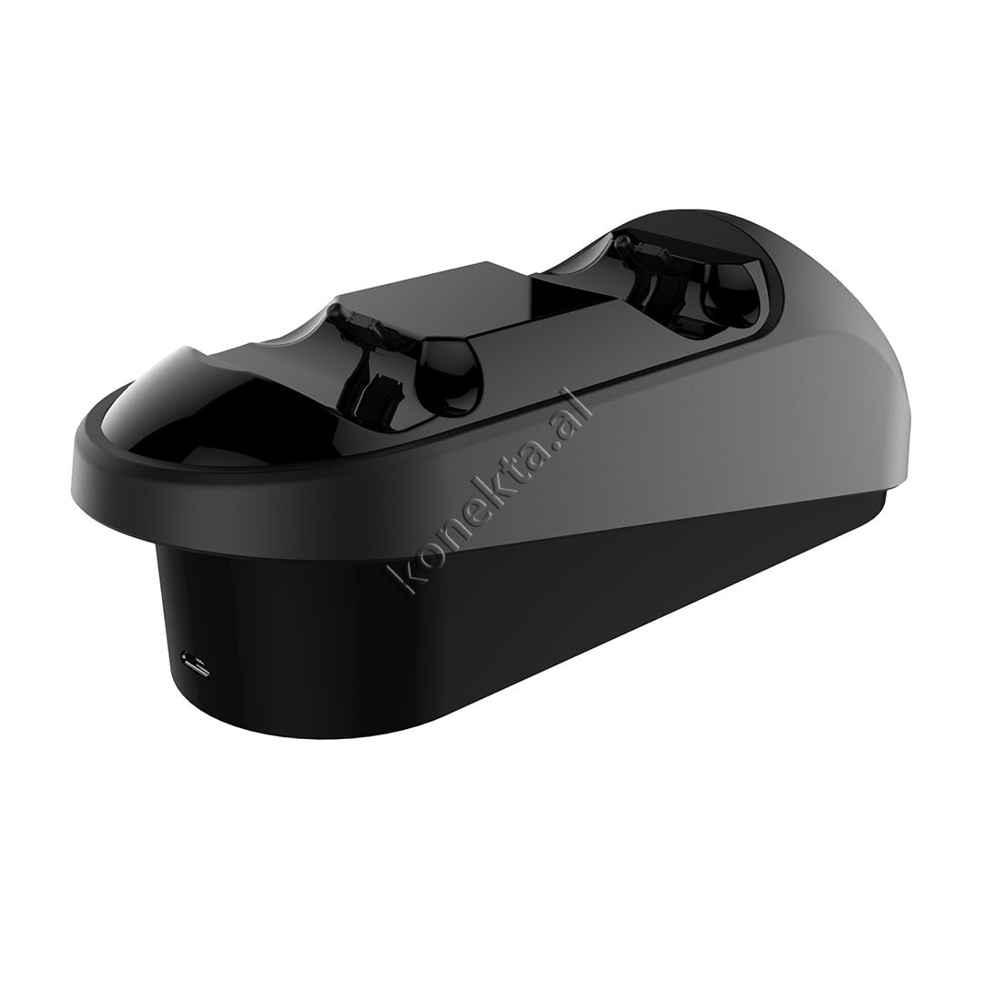ipega PS4 Controller Charging Dock, Black - Thumbnail 3