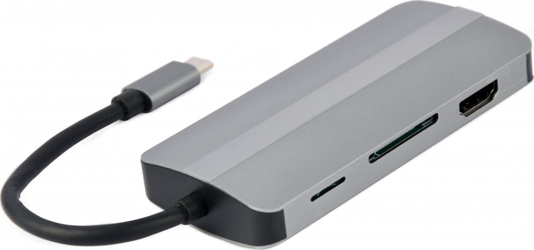 Gembird USB-C Docking Station, Black - Image 1