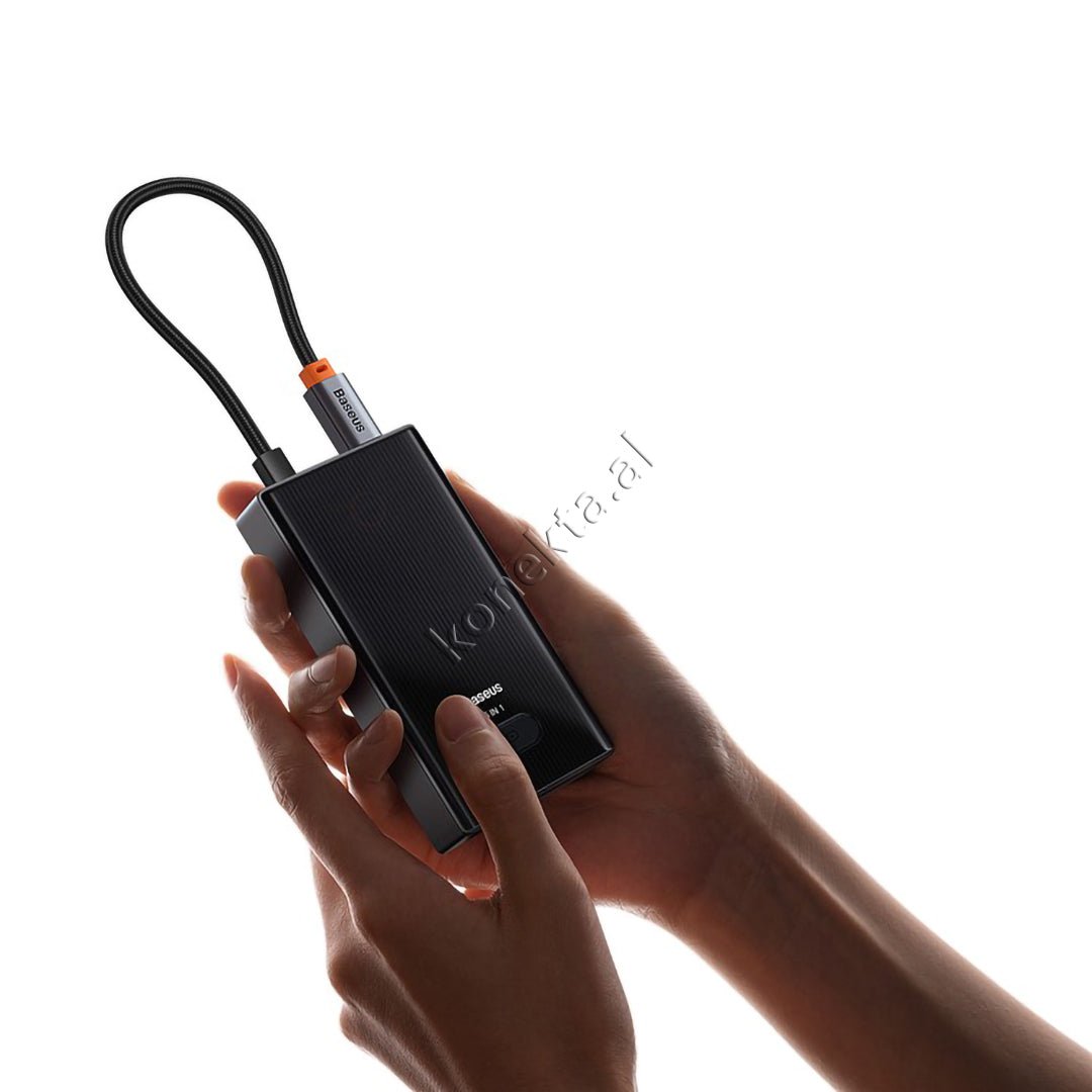 Baseus Ultra HUB Adapter with HDMI 4K@30Hz, USB 3.0 and Type-C Charging Port 100W - Thumbnail 2