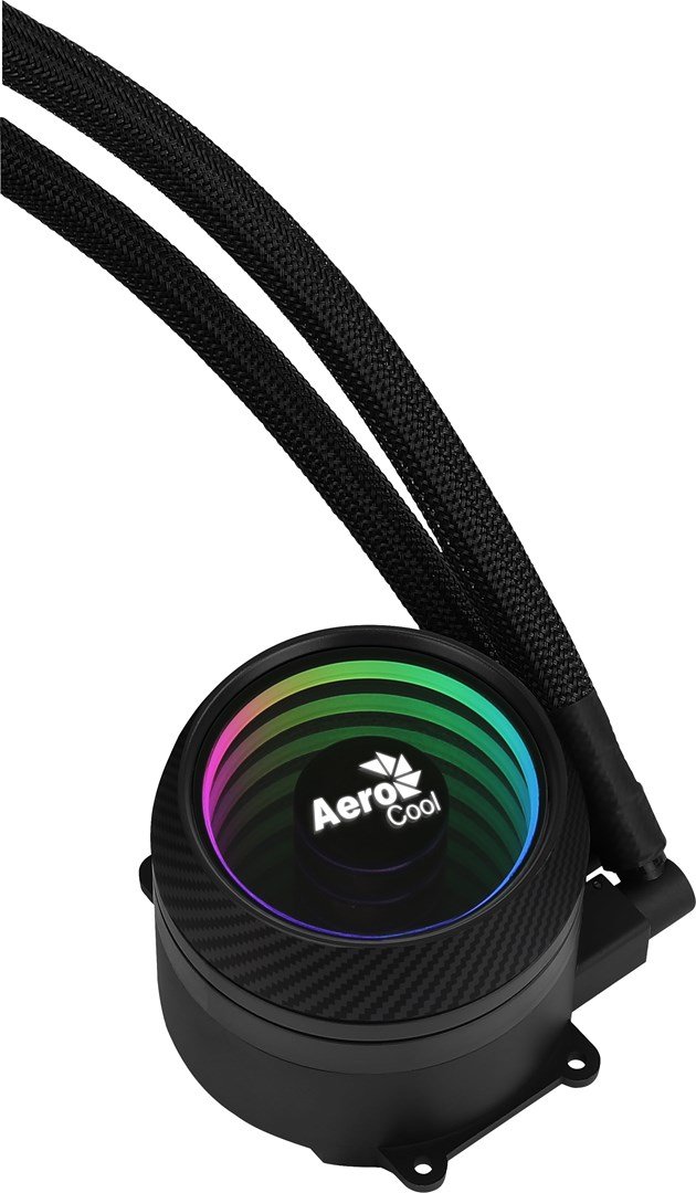 Aerocool PGS Mirage L360 ARGB Water Cooler, 394mm, 550W TDP, Black - Thumbnail 8