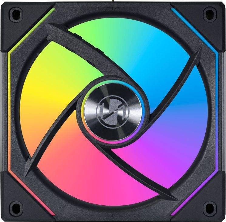 Lian Li UNI FAN SL-INF 120 Fan, 120mm, 3 copë, Black - Thumbnail 4