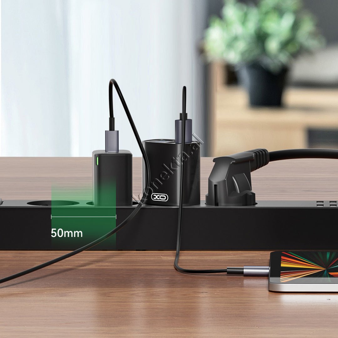 XO Multiprize 4 Vendeshe Power Strip Me 4 Porta USB 2500W - Thumbnail 3