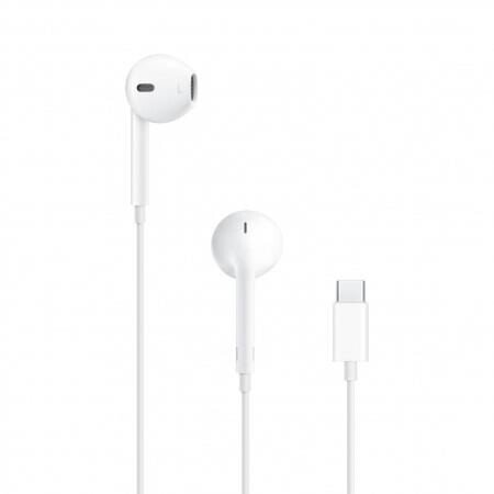 Apple EarPods Headphones, USB-C, White - Image 1