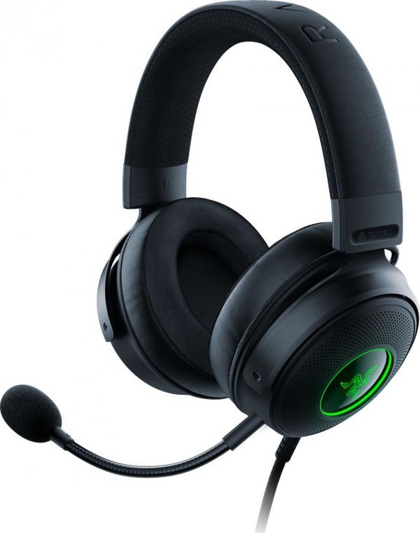 Razer Kraken V3 Headphones, Black - Thumbnail 2