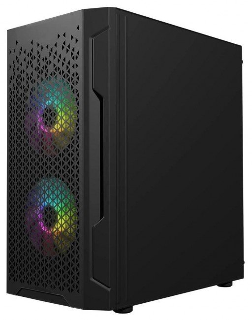 Logic Aramis ARGB Case, Black - Thumbnail 2