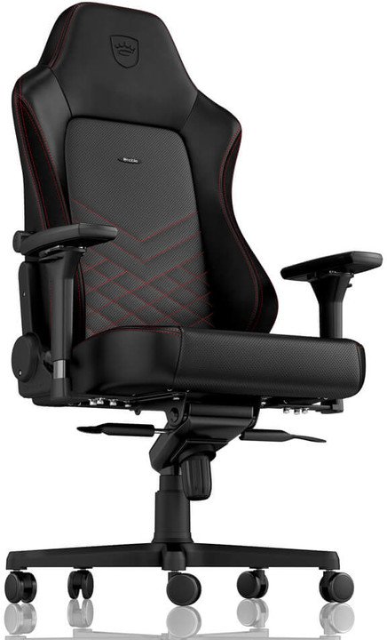 Noblechairs HERO Gaming Chair, Black / Red - Thumbnail 4