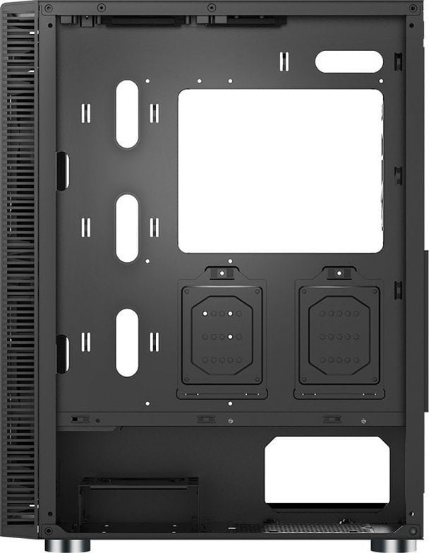Montech X3 TG RGB Case, Black, Midi Tower - Thumbnail 3