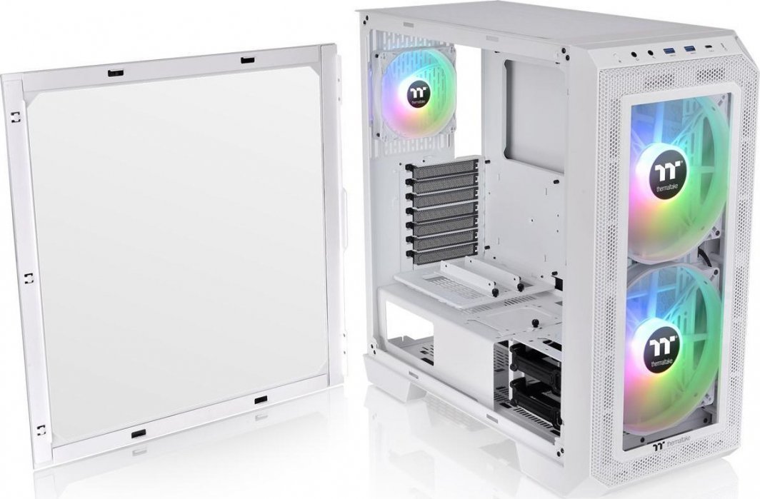 Thermaltake View 300 MX Snow Case, Midi Tower - Thumbnail 2