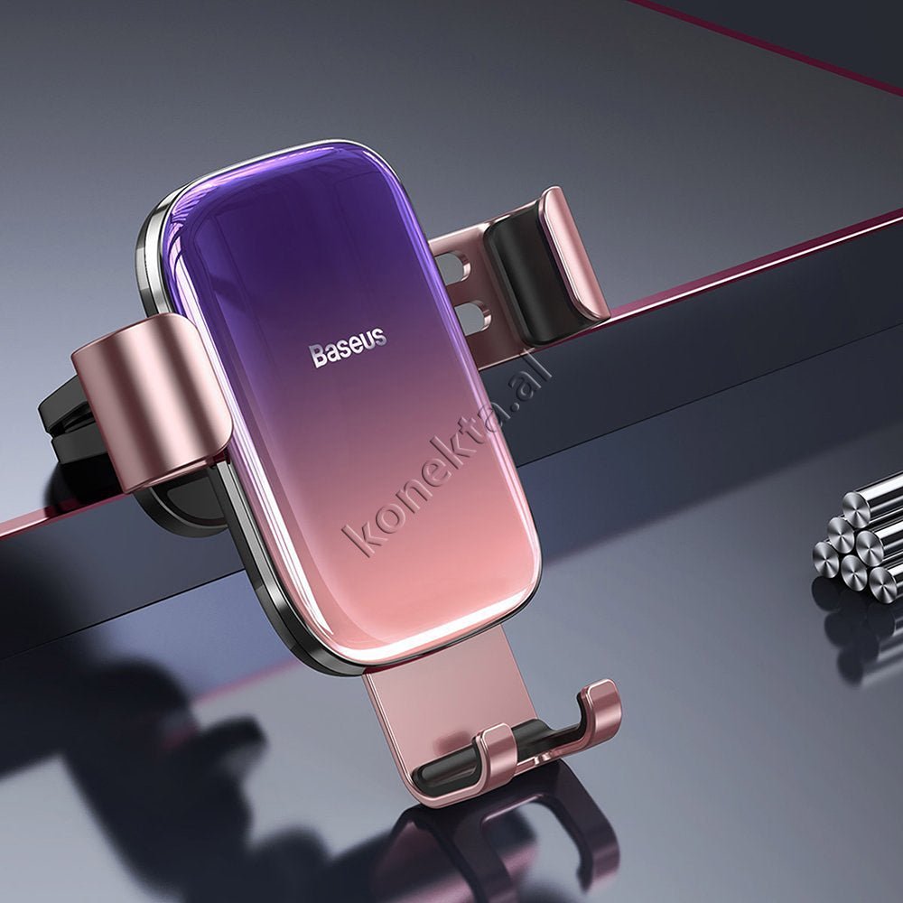 Baseus Car Phone Holder, Aluminum and ABS - Image 1