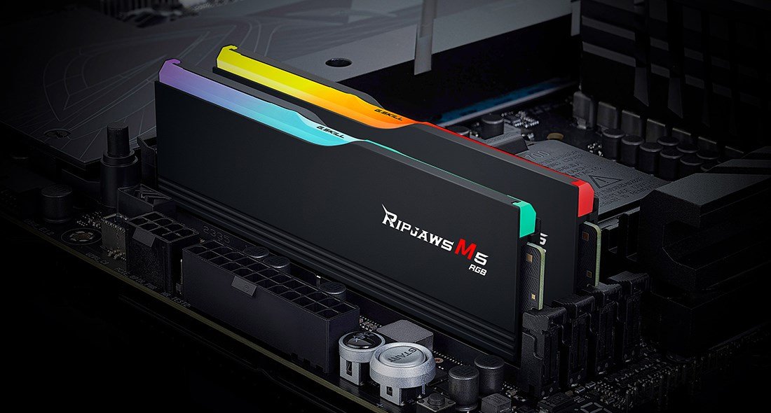 G.Skill Ripjaws M5 RGB Memory, 32GB (2 x 16GB), DDR5, 6400MHz - Thumbnail 2