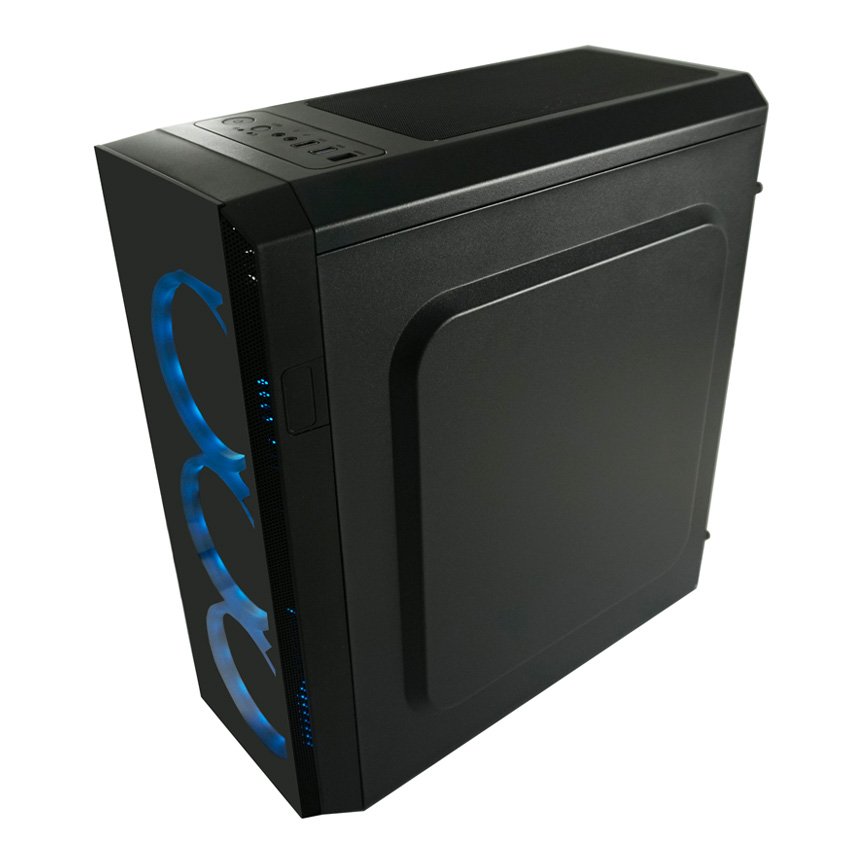 CUSTOM BUILD Gaming Desktop, Ryzen 5-5500, 16GB RAM, 480GB SSD, NVIDIA GTX 1650, LC Power Curved 24" 165Hz - Thumbnail 6