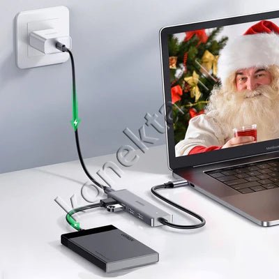 UGreen Adaptor HUB Me Shumë Porta 4 në 1 - Thumbnail 6