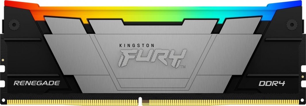 Kingston Fury Renegade RGB Memory, DDR4, 8 GB, 3200 MHz, CL16 - Image 1